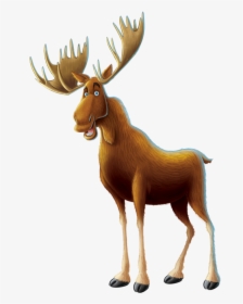 Moose, Elk Png - Transparent Background Moose Transparent, Png Download, Transparent PNG