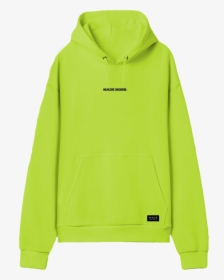 Neon Yellow Hoodie, HD Png Download, Transparent PNG