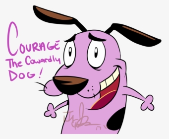 Courage The Cowardly Dog - Cartoon, HD Png Download, Transparent PNG