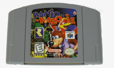 Banjo Kazooie N64 Cartridge - Banjo Kazooie Nintendo 64, HD Png Download, Transparent PNG
