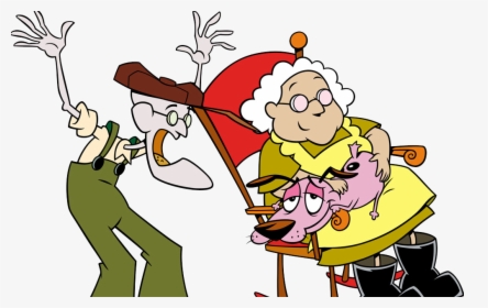 Courage The Cowardly Dog Rocking Chair - Leone Il Cane Fifone, HD Png Download, Transparent PNG