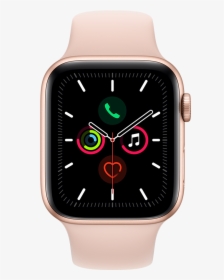 Apple Watch - Apple Watch Series 5 Gold, HD Png Download, Transparent PNG