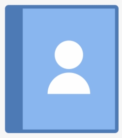 Phone Contacts Icon, HD Png Download, Transparent PNG