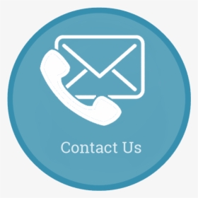 Circle Contact Us Icon, HD Png Download, Transparent PNG