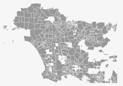 Los Angeles Map Cool - Los Angeles Map Transparent, HD Png Download, Transparent PNG
