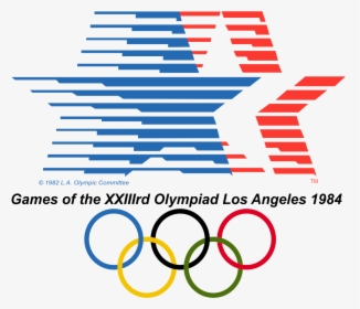 1984 Olympics Logo, HD Png Download, Transparent PNG