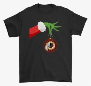 The Grinch Christmas Decoration Washington Redskins - Patriots Mickey Mouse Shirt, HD Png Download, Transparent PNG