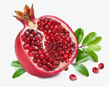 Pomegranate Png Transparent Images - Pomegranate Fruit White Background, Png Download, Transparent PNG