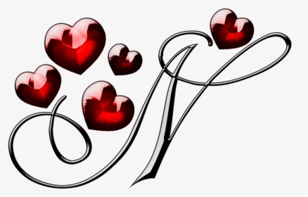 St Valentine S Day, 14 February, March 8, Red Heart - Letter M In Heart, HD Png Download, Transparent PNG