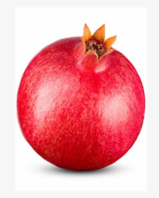 Pomegranate Transparent Single - Top Of A Pomegranate, HD Png Download, Transparent PNG