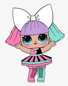 Lol Doll Cake, Baby Dolls, 9th Birthday, 6th Birthday - Lol Surprise Dolls Png, Transparent Png, Transparent PNG