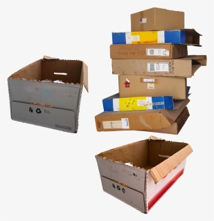 Transparent Package Box Png - Recycle Carton Boxes, Png Download, Transparent PNG