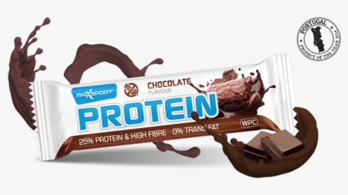 Chocolate Flavour - Max Sport Protein Bar, HD Png Download, Transparent PNG