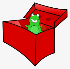 Frog In A Box Cartoon, HD Png Download, Transparent PNG