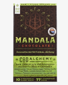 Chocolate Bar Mandala Chocolate Cbd Alchemy - Flyer, HD Png Download, Transparent PNG
