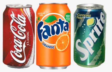 Fizzy Drinks Diet Coke - Cola Fanta Sprite Png, Transparent Png, Transparent PNG