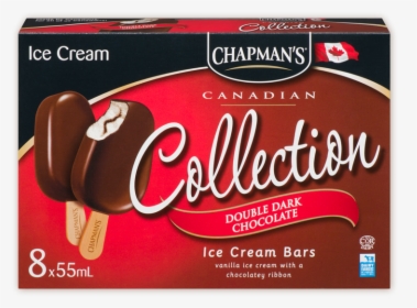 Chapman S Canadian Collection Double Dark Chocolate - Chapman Ice Cream Dark Chocolate, HD Png Download, Transparent PNG