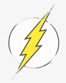 the flash logo outline