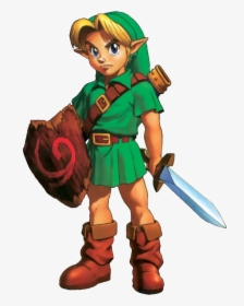 Legend Of Zelda Ocarina Of Time Link, HD Png Download, Transparent PNG