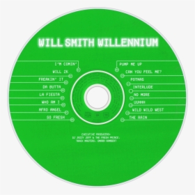 Will Smith Willennium Cd Disc Image - Charlie Bears, HD Png Download, Transparent PNG