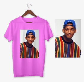 Camiseta Will Smith - T-shirt, HD Png Download, Transparent PNG