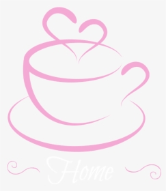 100 Coffees Women Netwroking Organization - Transparent Png Clipart Tea Cup Pink, Png Download, Transparent PNG