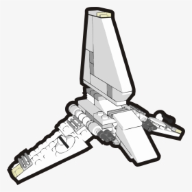 Transparent Shuttle Png - Draw Star Wars Ships, Png Download, Transparent PNG