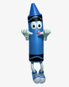 Crayon Hanging In There - Crayola Crayons Clipart Blue, HD Png Download, Transparent PNG