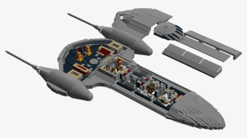 Naboo Royal Starship 09 - Lego Star Wars Royal Starship, HD Png Download, Transparent PNG