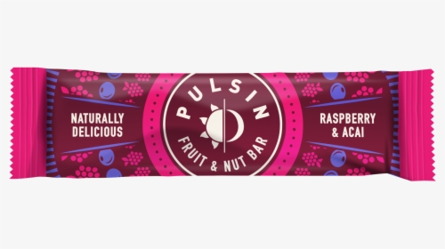 Pulsin Fruit & Nut Bar Cacao & Raisin, HD Png Download, Transparent PNG