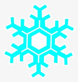 Snowflake, Snow, Winter, Cold, Ice, Frozen, Turquoise - Снежинка Png, Transparent Png, Transparent PNG