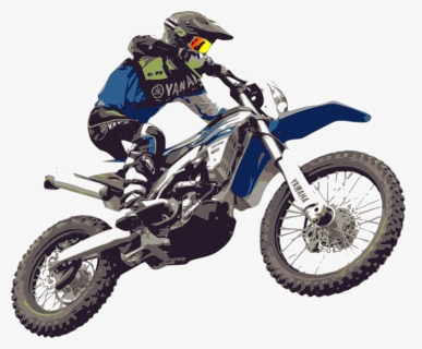 Dirt Biker Transparent Image - Motocross Png, Png Download, Transparent PNG