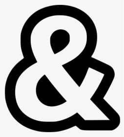 Ampersand English Alphabet Weezevent Sas - Transparent Background Ampersand Png, Png Download, Transparent PNG