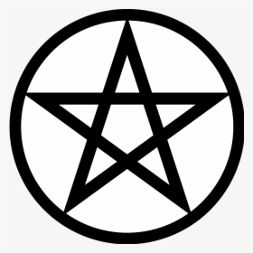 Pentagram Pentacle Wicca Symbol Satanism - Pentagram Symbol, HD Png Download, Transparent PNG
