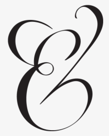 Ampersand Typography Lettering Font - Esperluette Calligraphie, HD Png Download, Transparent PNG