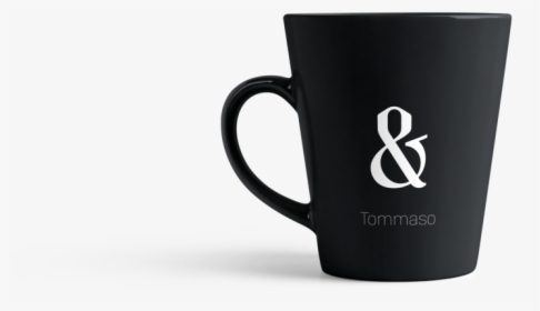 Tommaso Ampersand Mug - Coffee Cup, HD Png Download, Transparent PNG