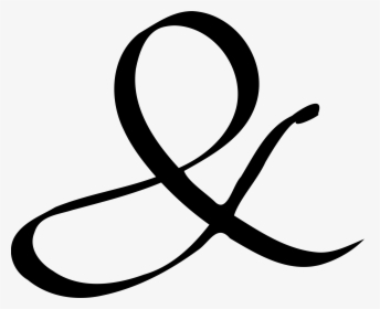 Clipart - Ampersand Symbol Png, Transparent Png, Transparent PNG