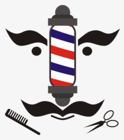 Barber, Moustache, Scissors, Comb, Barber Shop - Berber Png, Transparent Png, Transparent PNG