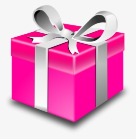 Present Or A Gift Wrapped Box Vector Clip - Present Clip Art, HD Png Download, Transparent PNG
