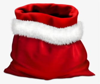 Gift, Gifts, Red Bag, Bag Of Santa Claus, Holidays - Santa Christmas Bag Png, Transparent Png, Transparent PNG