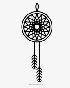 Dream Catcher Coloring Page - Wheelchair Vector Png Free, Transparent Png, Transparent PNG