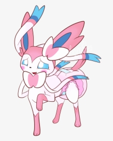 Sylveon By The Shambles - Pokemon Sylveon In Diapers, HD Png Download, Transparent PNG
