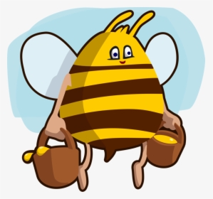 Bumblebee,insect,yellow - Clip Art Bee Hive, HD Png Download, Transparent PNG