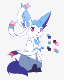 Shiny Sylveon Male, HD Png Download, Transparent PNG