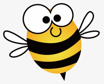 European Dark Bee Honey Bee Beehive Clip Art - Cartoon Bee Clip Art, HD Png Download, Transparent PNG