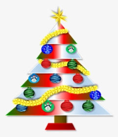 Feliz Navidad, Árbol, Decoraciones, Adornos, Estilizado - Buon Natale Stilizzato, HD Png Download, Transparent PNG