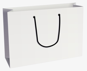 White Paper Bag Png, Transparent Png, Transparent PNG
