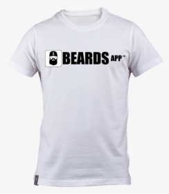White Beards App Men S T-shirt - T-shirt, HD Png Download, Transparent PNG