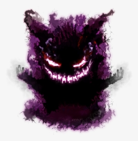 View Gengar By Spmwolf-d5yifds ,, HD Png Download, Transparent PNG