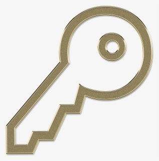 Key, Golden, Skeleton Key, Castle, Gold, Sign - Handwriting, HD Png Download, Transparent PNG